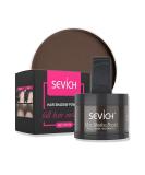 Instantly Hairline Shadow - SEVICH Hairline Powder, Quick Cover Grey Hair Root Concealer, Eyebrows & Beard Line, Hair Root Touch Up for Thinning Grey Hairline, Windproof&Sweatproof, Dark Brown - Buy Online on SooperMarket.com