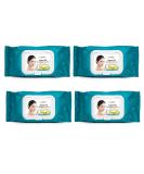 Epielle Argan Oil Cleansing Facial Tissues Makeup Remover Wipes - Gentle & Nicely Scented Towelettes (240 Sheets, 4 Pack) - Buy Online on SooperMarket.com
