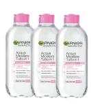Buy Garnier Micellar Water Set - All-in-1 Cleansing & Moisturizing - 400ml 3 Pieces - International Shipping Available - Buy Online on SooperMarket.com
