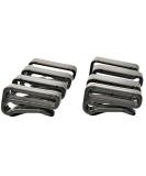 MSR Standard Strap Keeper Clips (8 Pack), Black - Buy Online on SooperMarket.com