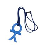 Sensory Direct Chewbuddy Stickman & Lanyard - Pack of 1 Sensory Chew or Teething Aid | for Kids Adults Autism ADHD ASD SPD Oral Motor or Anxiety Needs | Blue - Buy Online on SooperMarket.com