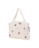 NewDVMMSS Soft Cotton Diaper Bag Carrier | Embroidered Children's Room Storage & Toy Organizers for Outdoor Trips - Buy Online on SooperMarket.com