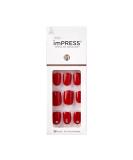 KISS imPRESS Press-On Manicure Kill Heels Short Length Square with PureFit Technology Includes Prep Pad Mini File Cuticle Stick and 30 Fake Nails Kill Heels Small (30 Piece Assortment) - Buy Online on SooperMarket.com