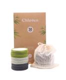 Chloven 30 Pack Reusable Makeup Remover Pads - Bamboo Reusable Cotton Rounds for Toner, Washable Eco-Friendly Pads for All Skin Types with Cotton Laundry Bag Multi-colored - Buy Online on SooperMarket.com