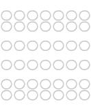 Jepeux 400Pcs 7mm Silver Open Jump Ring for Key Chain, Jewelry Making, Necklace Maintenance, and Earring Decoration DIY - 400Pcs 7mm Silver/400pcs - Buy Online on SooperMarket.com