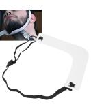 Beard Contour Template & Shaping Tool | Precision Mustache Guide for Perfect Trimming & Neckline | International Shipping - Buy Online on SooperMarket.com