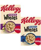 Breakfast Cereal Bundle with Kellogg's Raisin Wheats 500g & Blueberry Wheats 500g (2 Pack) - Buy Online on SooperMarket.com