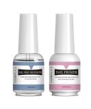 TOMICCA Nail Dehydrator and Primer Set- Professional Nail Bond Primer &Nail Prep Dehydrate Acid Free Superior Protein Bonding Fast Air Dry For Gel Polish and Acrylic Powder 0.5oz Primer and Dehy - Buy Online on SooperMarket.com