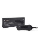 MONAT Hair Brush Dryer | 2-in-1 Electric Straightening Brush & Beard Dryer | Infrared Technology | Adjustable Speed & Temperature Levels - Buy Online on SooperMarket.com