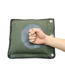ZooBoo Wing Chun Kung Fu Wall Bag Canvas Leather Kick Boxing Striking Punch Bag Leather Army Green - Buy Online on SooperMarket.com