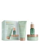 Biossance Smooth Start Body Travel Set: Squalane + Enzyme Sugar Scrub, Caffeine Toning Cream, & 100% Squalane Oil for Exfoliation and Hydration - Buy Online on SooperMarket.com
