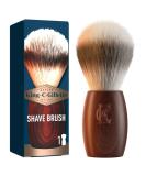 King C. Gillette Bartpflege Razor brush men with soft bristles and wooden handle shaving experience at barber level gift for men - Buy Online on SooperMarket.com