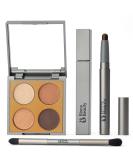 Rinna Beauty Better Naked Iconic Eye Kit with Vegan Luxe Latte Mocha Brown Eye Crayon  Lash Out Jet Black Mascara  Eye Shadow Quad  Matte Chocolate  Coral Metallic  Light Mocha  Matte Nude - 1 each - Buy Online on SooperMarket.com