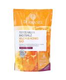 DermaSel Spa Dead Sea Bath Salt with Milk & Honey - 1P | Soothing Natural Relaxation for All Skin Types - Buy Online on SooperMarket.com
