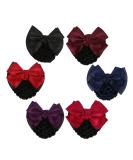 Driew Snoods for Women Hair  6 pcs Hair Net with Bow Hair Snoods for Women - Buy Online on SooperMarket.com