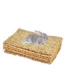 REFURBISHHOUSEÂ Rabbit Mat Grass Mats For Rabbits Safe & Edible Rabbit Mats For Cages Bunny Chew Toys For Rabbits - Buy Online on SooperMarket.com