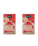 Kneipp Love You Raspberry & Cranberry Bath Crystals - Fruity Relaxation 60g (Pack of 2) | International Shipping Available - Buy Online on SooperMarket.com