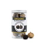 USDA Organic 227g Black Pearl Garlic Jar - 8oz | 100% Whole Black Garlic - Buy Online on SooperMarket.com