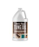 Pure Tung Oil - 1 Gallon (128 Fl Oz) for Wood Finishing | 100% Pure Ideal for Furniture Polish & Restoration | International Shipping Available - Buy Online on SooperMarket.com