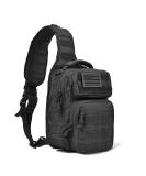 REEBOW GEAR Tactical Sling Backpack - Black Rover Shoulder Pack - Buy Online on SooperMarket.com
