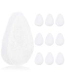 10 Pack Facial Sponge for Daily Deep Cleansing and Regular Exfoliating - Regular Buff Puff Style Exfoliating Pads Puf for Removing Dead Skin Dirt & Makeup - Normal to Oily - Made in The USA - Buy Online on SooperMarket.com