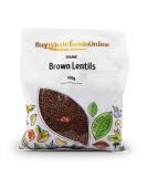 Organic Brown Lentils 500g (BWFO) - Buy Online on SooperMarket.com