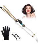 13MM Thin Curling Iron AIMERVO 1/2 Inch Curling Tongs Tight Curls LCD DispLay 11 Heat Setting 110-210 C for all Hair Types 0.5" Tourmaline Ceramic Round Barrel 30Sec Heat-Up Curler Long&Short Hair - Buy Online on SooperMarket.com