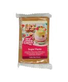 Funcakes Rollfondant Teddy Bear Brown: easy to use smooth flexible soft and flexible perfect for decorating cakes halal kosher and gluten -free 250 g Teddy Bear Brown 250 G - Buy Online on SooperMarket.com