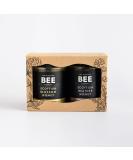 Heather and Blossom Duo of Honey from The Scottish Bee Company 340g x 2 - Heather and Blossom Honey Gift Bundle - Pure Natural Soft Set Honey Made in the UK - Buy Online on SooperMarket.com