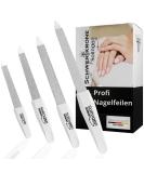 Schwertkrone High-quality nail file/Solingen set of 4 pieces Sapphire nail file fine/coarse in 4 sizes/manicure and pedicure set of 4 - Buy Online on SooperMarket.com