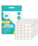 264 Hydrocolloid Pimple Patches with Tea Tree Oil - Invisible Waterproof Acne Treatment for Day & Night Use (168 Pieces) - Buy Online on SooperMarket.com