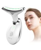 ANLAN Face Massager Anti-Wrinkle Face Device with 3 Modes 45 C for SkinTightening & Neck Lifting EMS Massage Face Toning Firming for Women White - Buy Online on SooperMarket.com