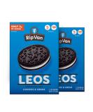 Rip Van LEOs Cookies and Cream Sandwich Cookies - Keto Snack, Low Sugar & Carb - 32 Cookies - Buy Online on SooperMarket.com