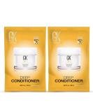 GK HAIR Global Keratin Deep Conditioner Masque Pack of 2 (0.67 Fl Oz/20ml) Intense Hydrating Repair Treatment Mask for Dry Damaged Color Treated Frizzy Hair Restoration Formula with JOJOBA Seed Oils Pack of 2 Sachets - 0.6… - Buy Online on SooperMarket.com