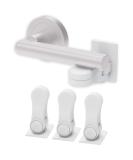 Child Proof Door Lever Lock - Door Handle Lock - 3M Adhesive - Minimalist Design - No Drilling Child Safety Door Handle Locks by Inaya. (3 Pack) - Buy Online on SooperMarket.com