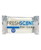 Freshscent 0.5 oz Bar Soap (100 Pack) Hotel Travel Size Individually Wrapped Vegetable Based Bulk Amenities and Toiletries for Hospitality Fresh 0.5 Ounce (Pack of 100) - Buy Online on SooperMarket.com