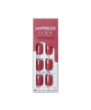 KISS imPRESS Color Polish-Free Solid Color Press-On Nails  PureFit Technology  Short Length  Platonic Pink'  Includes Prep Pad  Mini Nail File  Cuticle Stick and 30 Fake Nails - Buy Online on SooperMarket.com