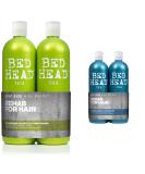 Bed Head by Tigi Urban Antidotes Re-Energise Daily Shampoo and Conditioner 2 x 750 ml & 750ml Pack of 2 - Urban Antidotes Recovery Moisture Shampoo And Conditioner Set - Buy Online on SooperMarket.com