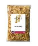 Hides Fine Foods - Garlic Flakes 250g - GMO Free - Suitable for Vegetarians - Perfect for rubs - Meat Seasoning - Vegetable Seasoning - Perfect for Summer - Buy Online on SooperMarket.com