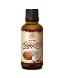 Fractionated Coconut Oil 50ml - 100% Pure & Natural Odorless Beauty Oil for Skin Hair & Massage - Best Essential Oil for Body & Facial Care - Buy Online on SooperMarket.com