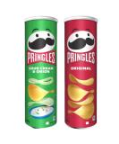 Snack Pack Bundle with Pringles Sour Cream & Onion 185g and Pringles Original 185g (2 Pack) - Buy Online on SooperMarket.com