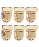Nifocc Tuck Lock Clasp Catch Purse Thumb Lock Purse Buckle Fasteners Wallet Buckle Purse Metal Clasp Locks for DIY Craft Wallets Bag Leather Handbags Making Gold 6 Pcs - Buy Online on SooperMarket.com
