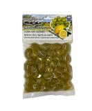 Candia Crop Greek Green Olives Stuffed with Lemon 5 Pack x 200g (Total: 1 kg) - Buy Online on SooperMarket.com