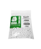 Bulldog Airsoft 0.20g Biodegradable 6mm White Pellets - 1000 Pack | Pro Team Grade - Buy Online on SooperMarket.com