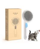 Self Cleaning Slicker Dog Brush for Shedding & Tangles - Ideal for Long & Short Haired Dogs & Cats - Grooming Tool for Indoor Pets - Buy Online on SooperMarket.com