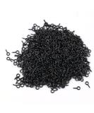 IDEALSV Black 1000 Pcs Small Screw Eye Pin Jewelry Making Eyelet Hook for Craft 10 x 5mm - Buy Online on SooperMarket.com