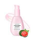 Brightening Watermelon Serum | Hydrating Glow Dew with Hyaluronic Acid & Vitamin E for Even Skin Tone | 60ml Facial Serum for Dark Spots & Smooth Skin - Buy Online on SooperMarket.com