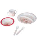 Sterntaler tableware set Emmi Girl plate bowl spoon fork cup age: for babies from 6 months pink - Buy Online on SooperMarket.com