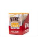 Wild West Beef Jerky - 12 Pack Honey BBQ High Protein Snack | 25g Beef Jerky for Healthy Snacking - Buy Online on SooperMarket.com