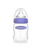 Lansinoh Baby Bottle with NaturalWave Teat Size S - 160 ml BPA-Free Plastic 1 Pack for Safe Feeding - Buy Online on SooperMarket.com
